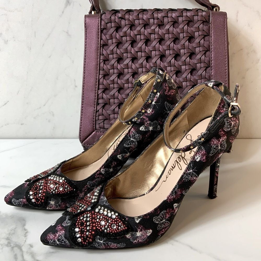 Women’s Libby Edelman butterfly stiletto heels